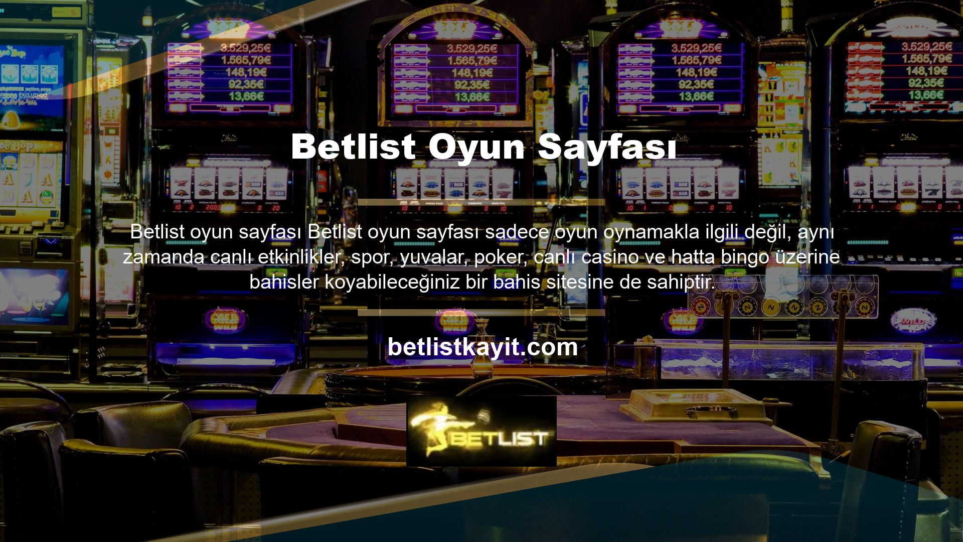 Ancak endişelenmeyin, aralarından seçim yapabileceğiniz farklı oyun kategorileri var, bu yüzden asla seçenekler tükenmeyeceksiniz