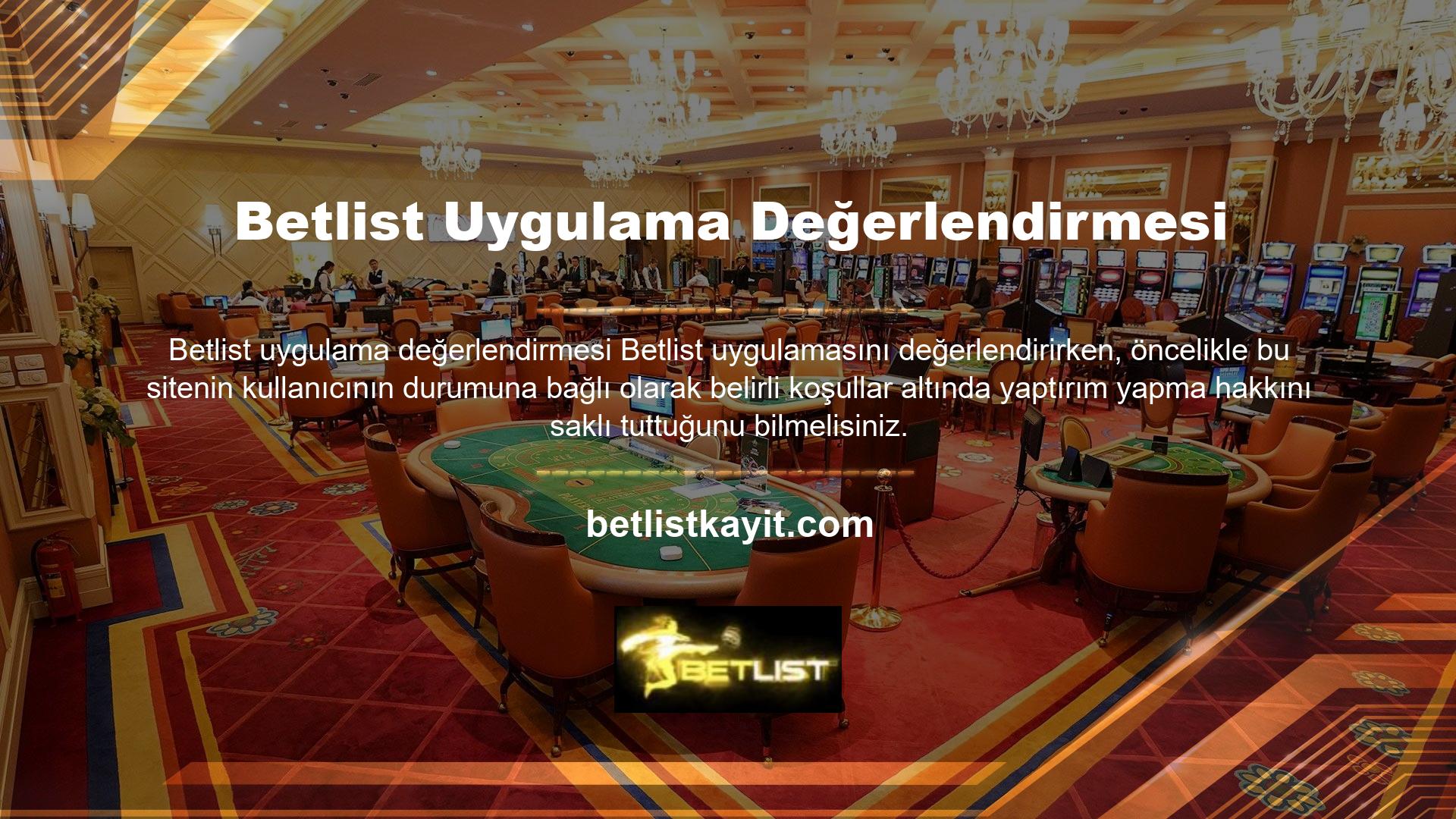 Burası 'Hesap' bölümüyle başlamanız gereken yer